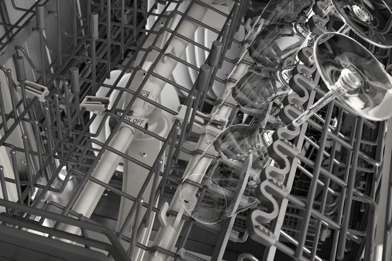 Gaggenau built-in dishwasher, door panel installation type W600